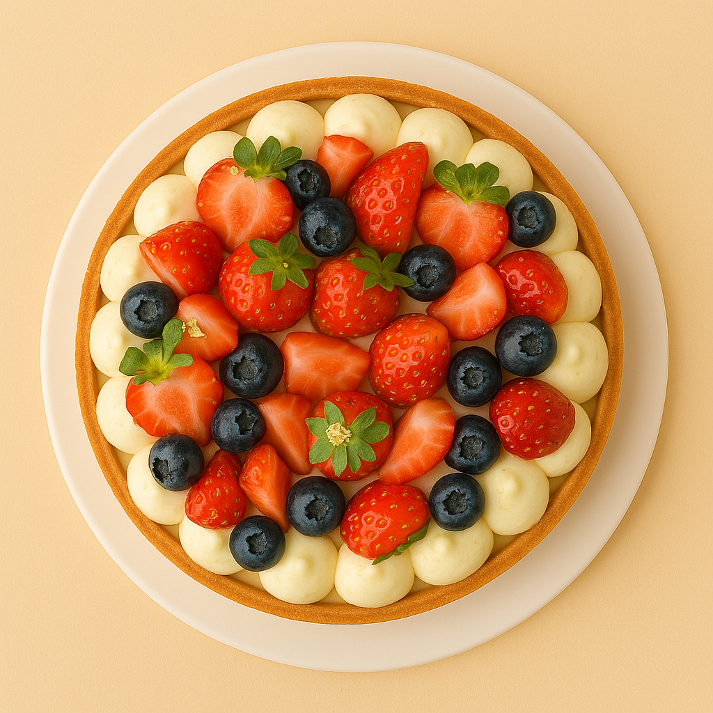 Strawberry Cheese Tart