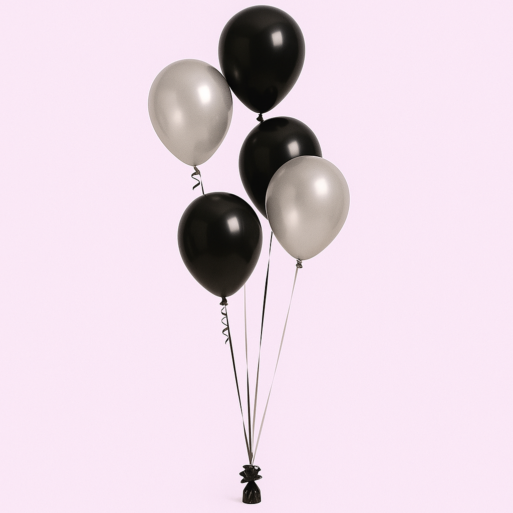 Black & White Balloon Bundle
