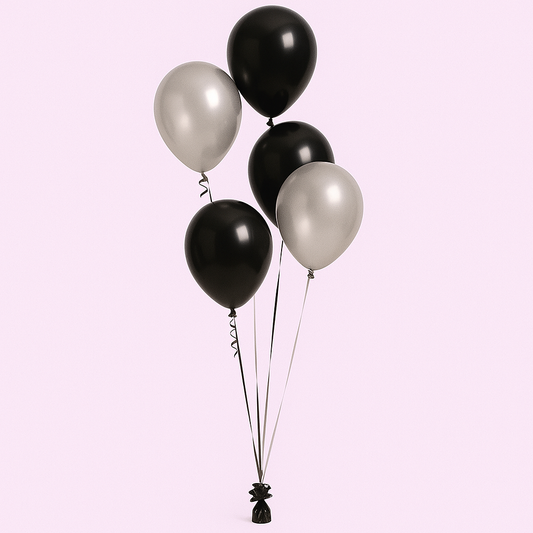 Black & White Balloon Bundle