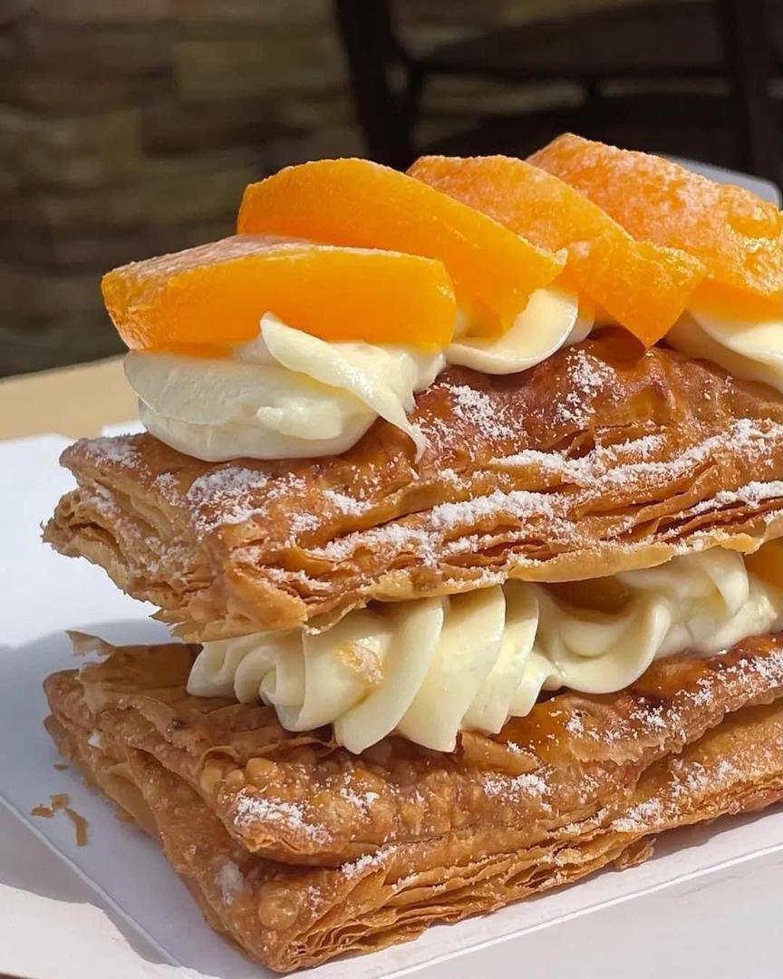 Peach Strudel