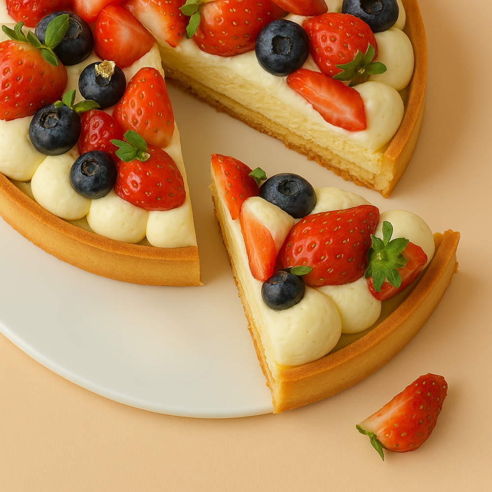 Strawberry Cheese Tart