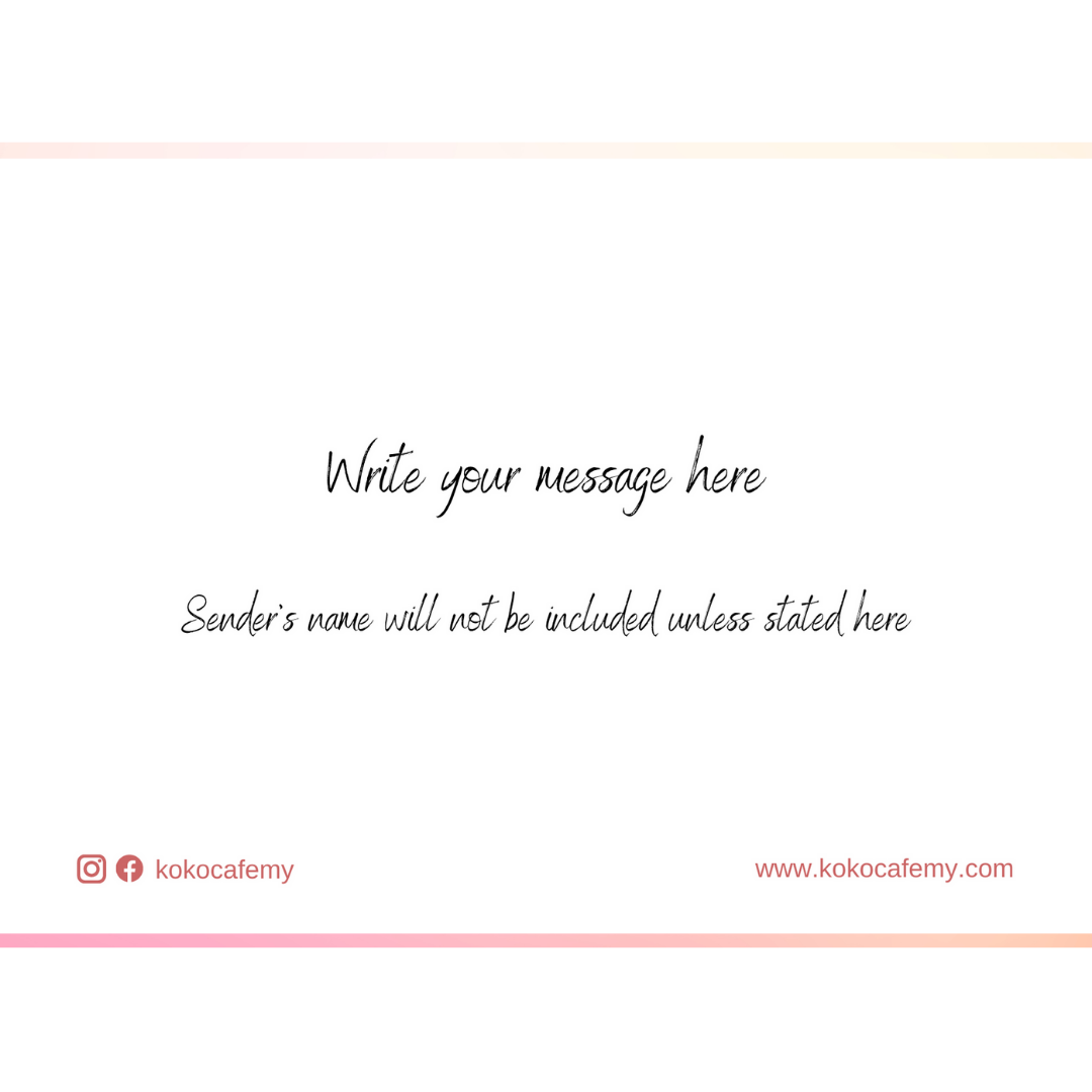 Close Message Card Message Card – KOKO