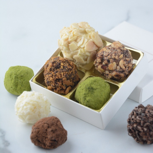 4pcs Chocolate Truffles